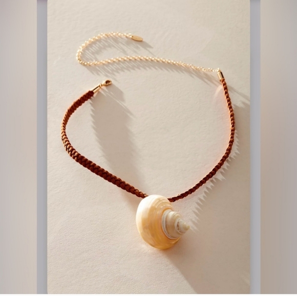 NWT! Free People × Serafina, Sara Choker, Neutral Tan, $38 - Picture 1 of 12